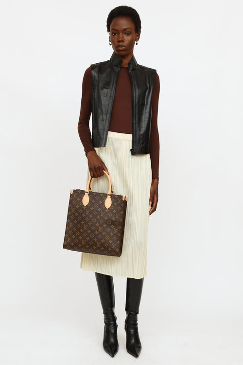 2022 Brown Monogram Sac Plat PM Bag