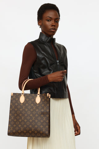 2022 Brown Monogram Sac Plat PM Bag