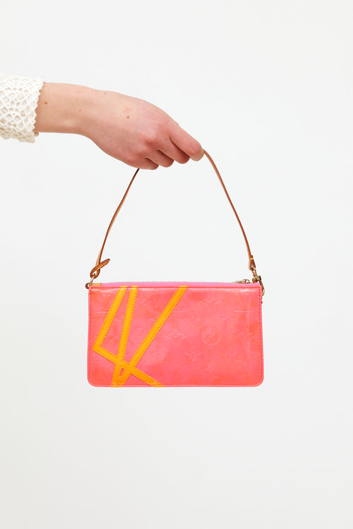 Louis Vuitton x Robert Wilson Fluo Rose Vernis Lexington Pochette