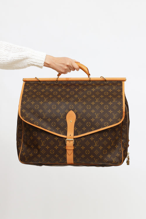 Louis Vuitton 1998 Monogram Hunting Travel Bag