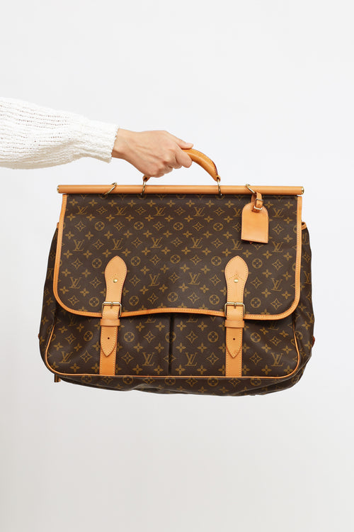 Louis Vuitton 1998 Monogram Hunting Travel Bag