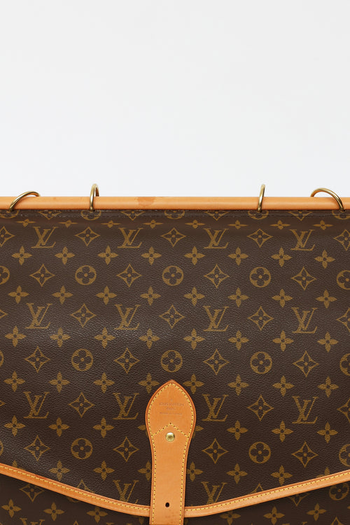 Louis Vuitton 1998 Monogram Hunting Travel Bag