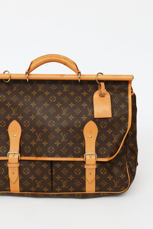 Louis Vuitton 1998 Monogram Hunting Travel Bag