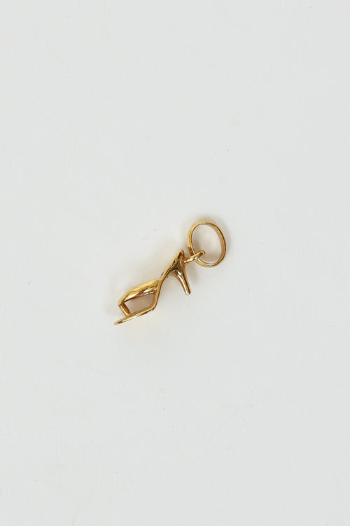 Links of London 18K Gold Diamond Heel Charm