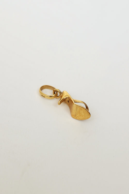 Links of London 18K Gold Diamond Heel Charm