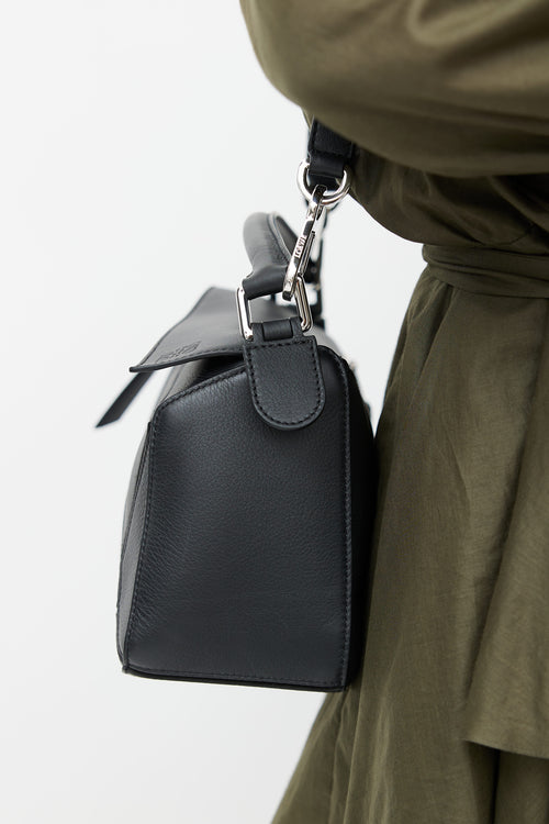 Loewe Black Small Puzzle Bag