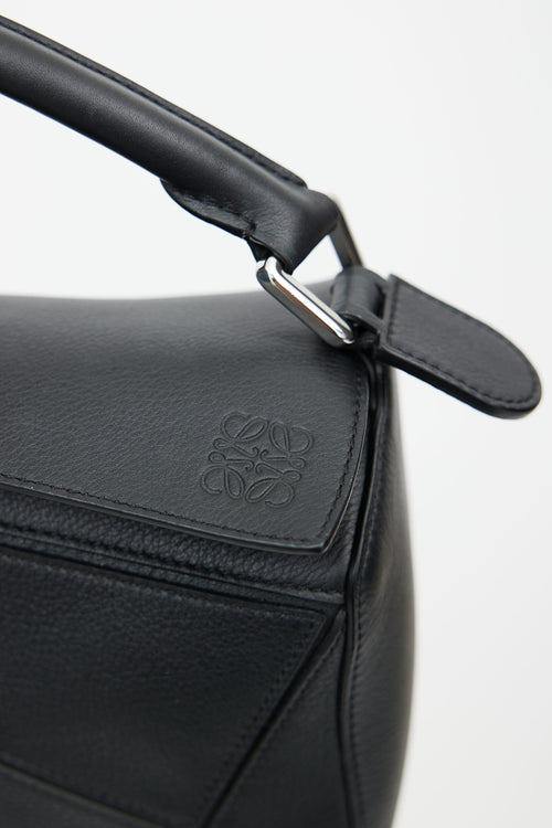 Loewe Black Small Puzzle Bag