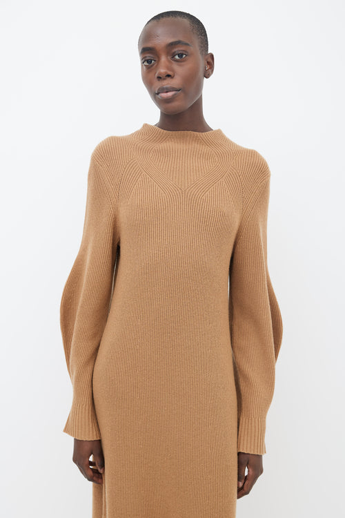 Lou Lou Studio Brown Tesoro Knit Dress