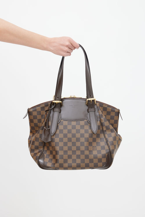 Louis Vuitton Brown Damier Ebene Verona MM  Bag