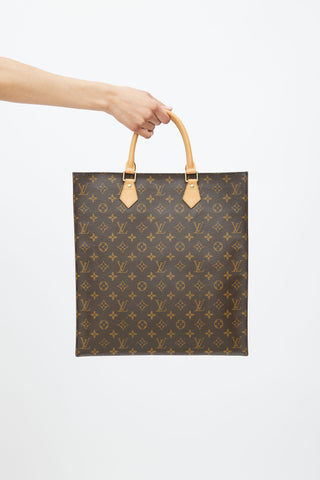 Louis Vuitton Brown Monogram Canvas Sac Plat GM Tote