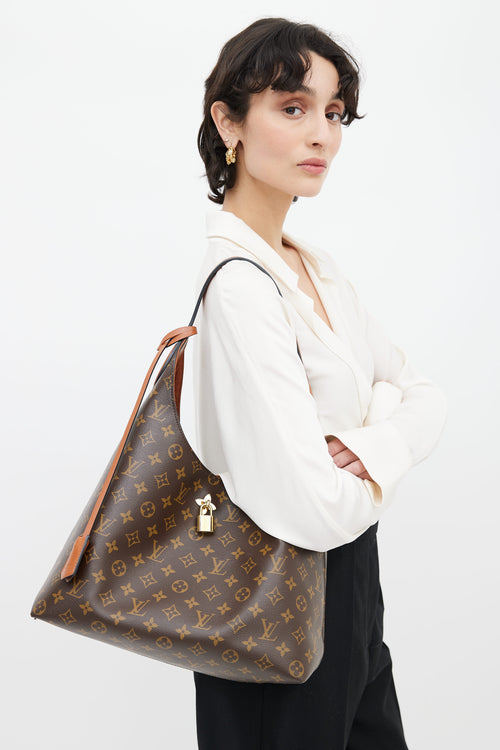 Louis Vuitton Brown Monogram Flower Bag