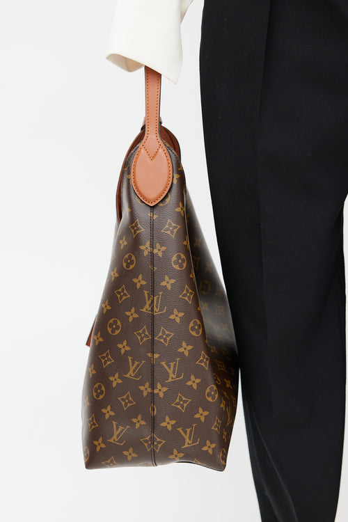 Louis Vuitton Brown Monogram Flower Bag