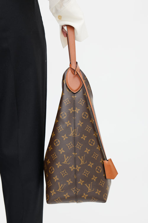 Louis Vuitton Brown Monogram Flower Bag