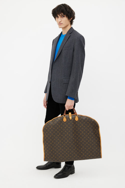 Louis Vuitton Brown Coated Canvas Monogram Garment Bag