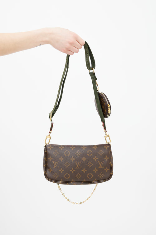 Louis Vuitton Brown Monogram Multi Pochette Accessoires Bag