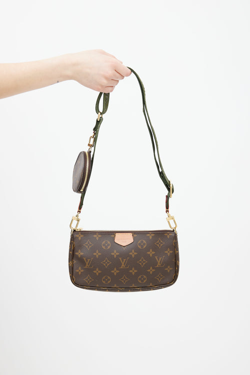 Louis Vuitton Brown Monogram Multi Pochette Accessoires Bag