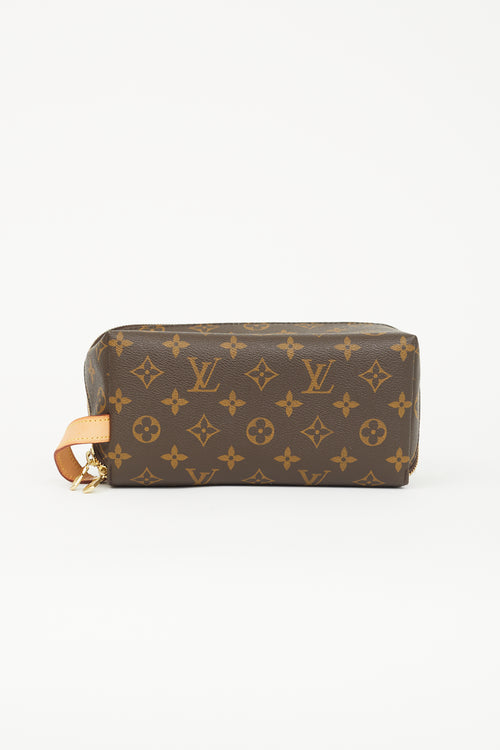 Louis Vuitton Brown Monogram Shoe Care Case