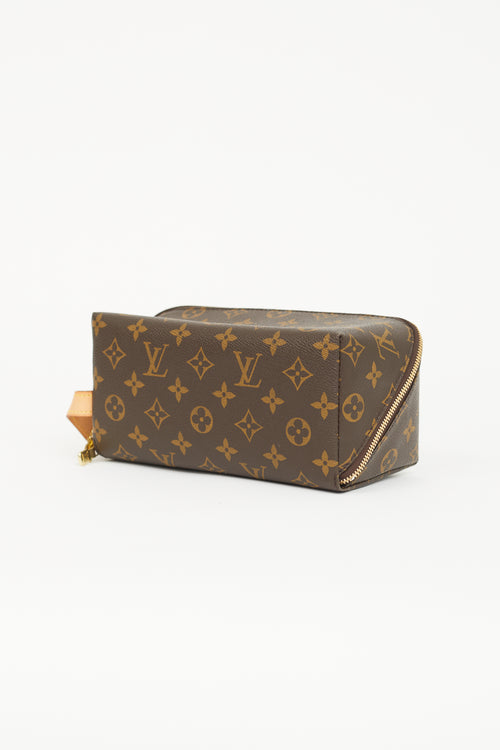 Louis Vuitton Brown Monogram Shoe Care Case