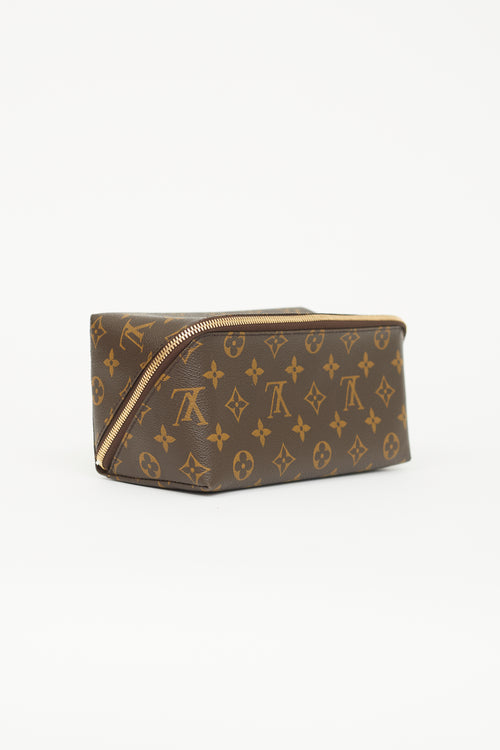 Louis Vuitton Brown Monogram Shoe Care Case