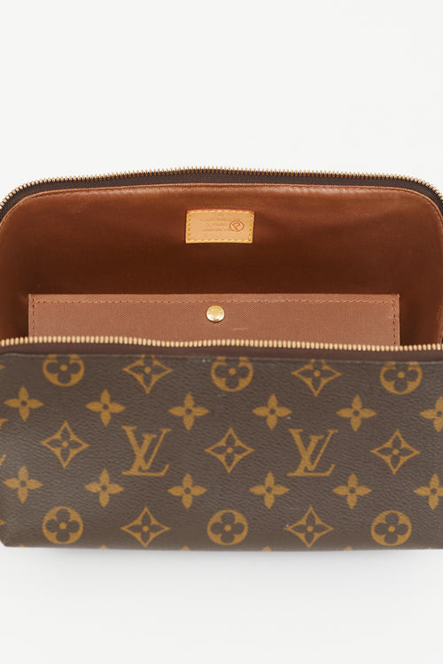 Louis Vuitton Brown Monogram Shoe Care Case