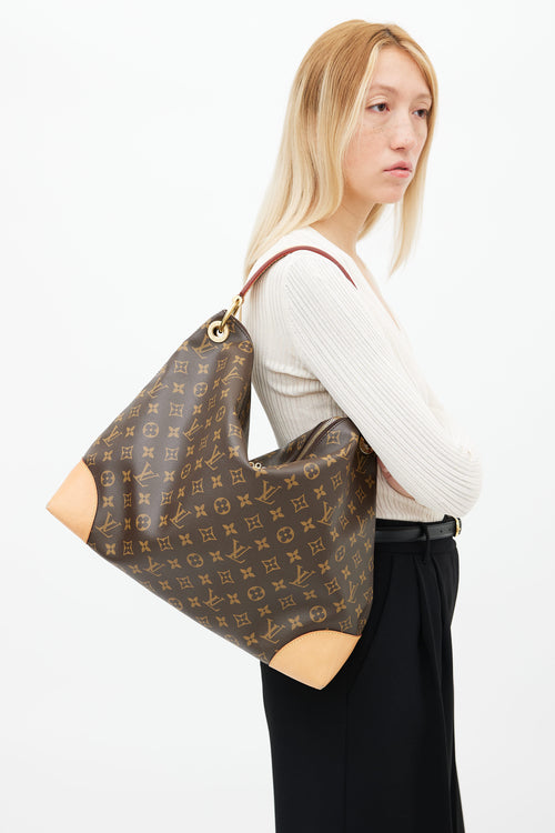 Louis Vuitton Brown Monogram Canvas Berri MM Bag