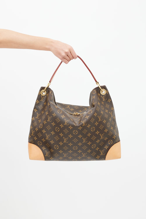 Louis Vuitton Brown Monogram Canvas Berri MM Bag