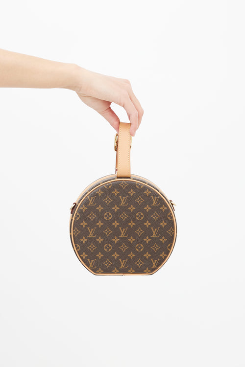 Louis Vuitton Brown Monogram Canvas Petite Boite Chapeau Bag