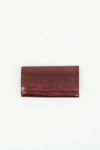 Louis Vuitton Burgundy Vernis Monogram Keyholder