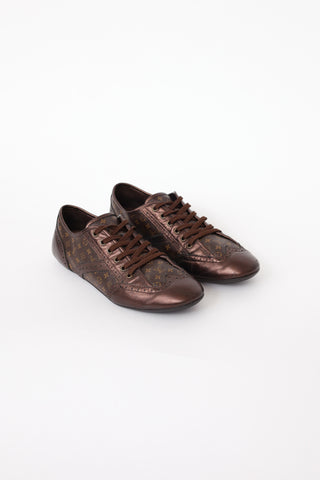 Louis Vuitton Brown Mono Print Sneaker