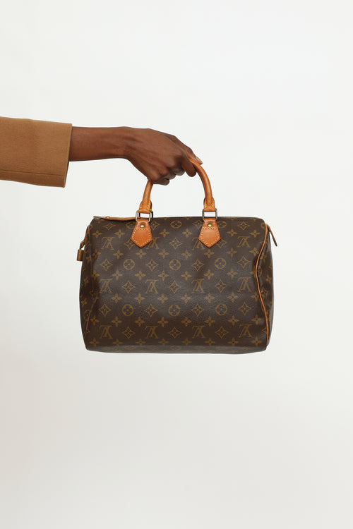 Louis Vuitton 1991 Brown Monogram Speedy 30 Handbag