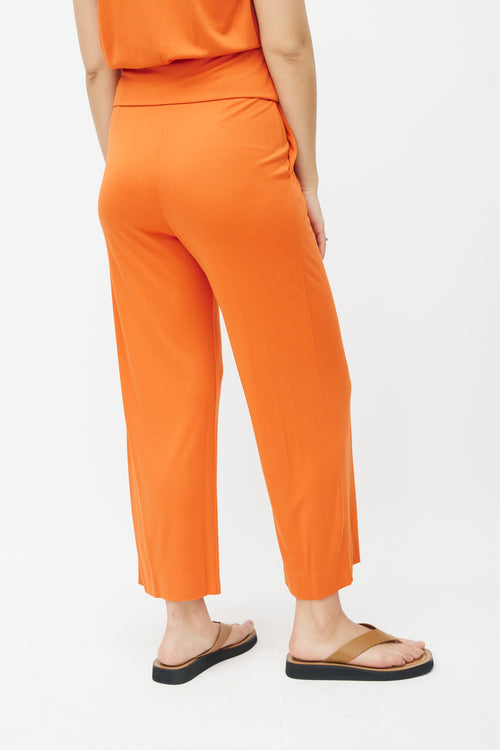 Missoni Orange Wide Leg Lounge Pant