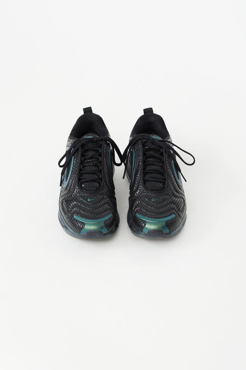 Nike Black 
Green Air Max 720  Sneaker