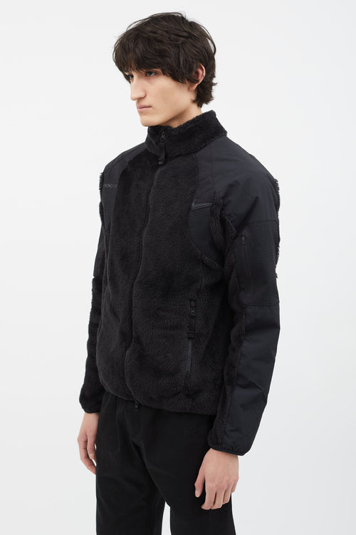 Nike X NOCTA Black Zip Fleece Jacket