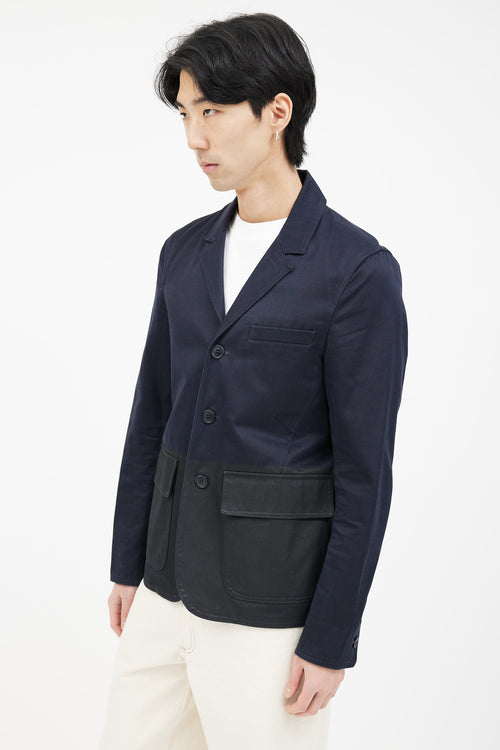 OAMC SS14 Dark Navy Cotton Union Sport Jacket