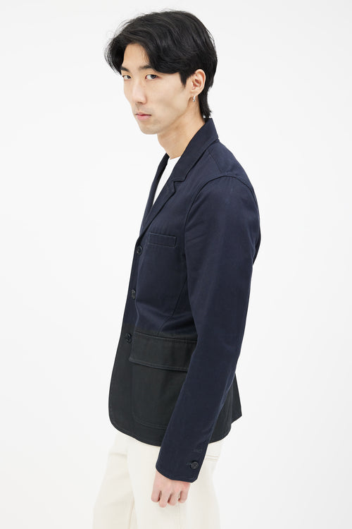 OAMC SS14 Dark Navy Cotton Union Sport Jacket