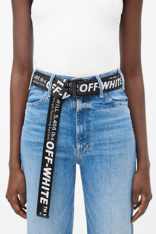 Off-White Black 
White Industrial Belt