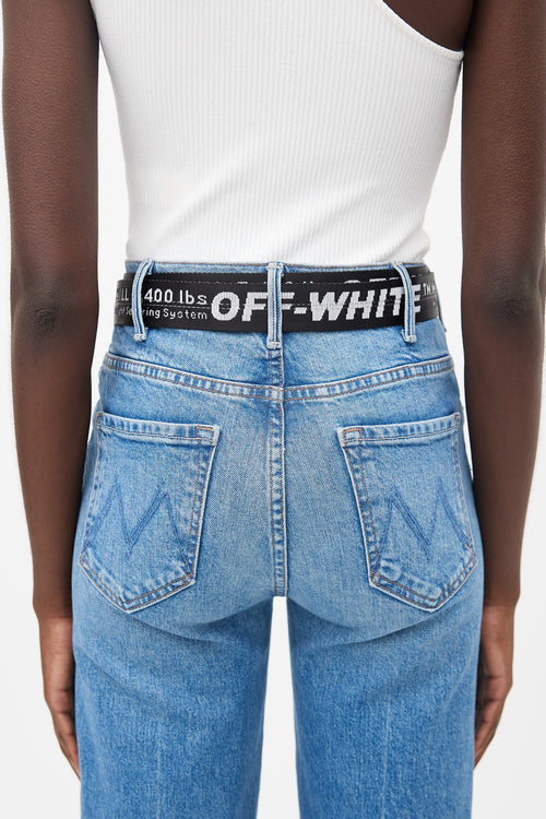 Off-White Black 
White Industrial Belt