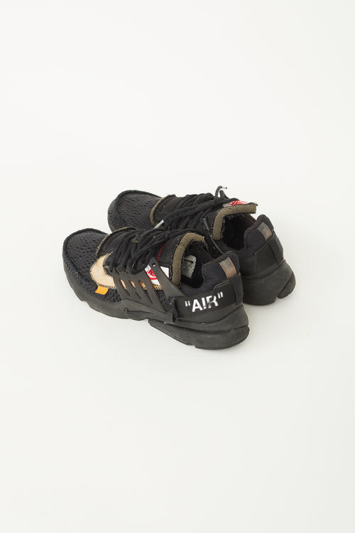 Off-White X Nike 2018 Black The Ten Presto Sneaker