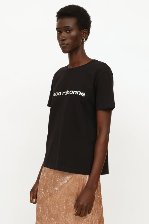 Paco Rabanne Black Logo Top