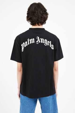 Palm Angels Black Teddy Graphic T-Shirt