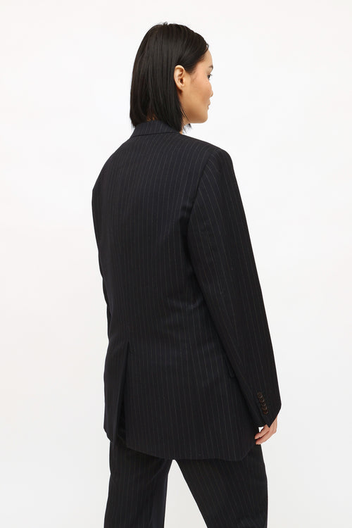 Paul Smith Navy The Westbourne Pinstripe Blazer