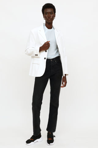 VSP Archive Cream Cotton Blazer