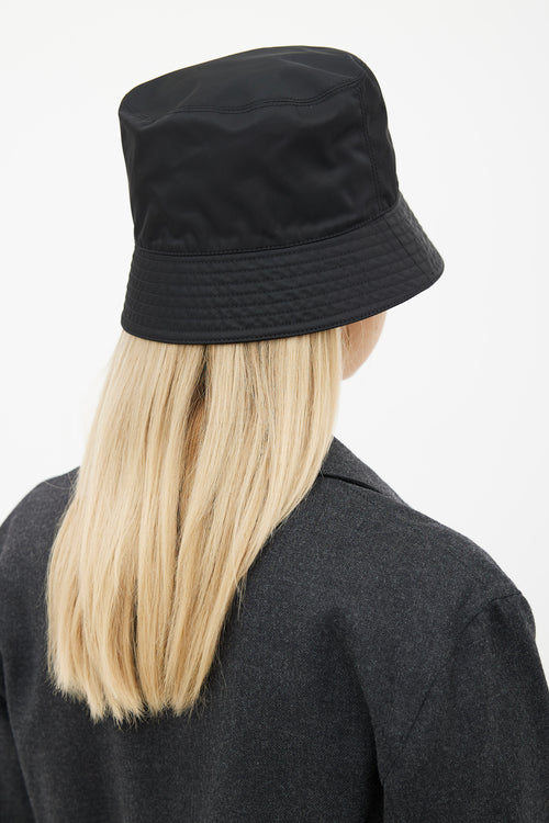 Prada Black Re-Nylon Bucket Hat