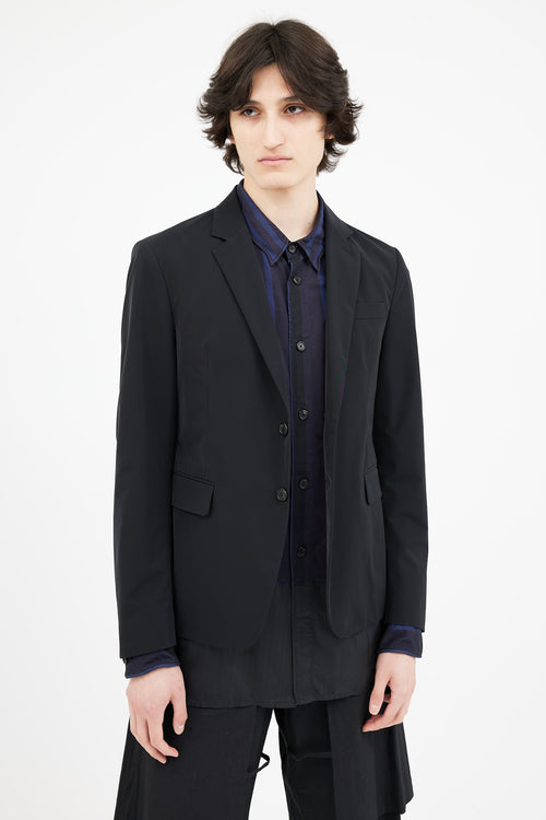 Prada Black Lightweight Blazer