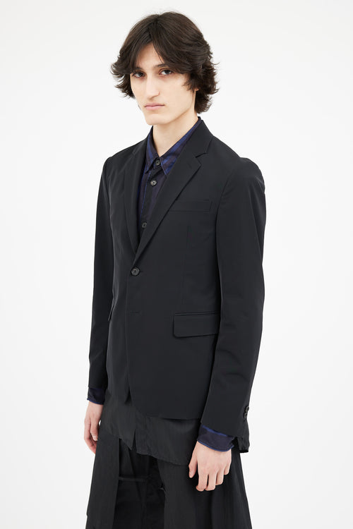 Prada Black Lightweight Blazer