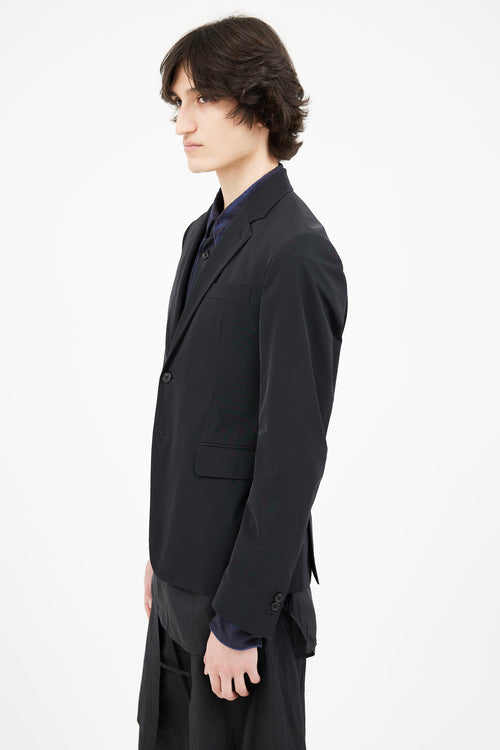 Prada Black Lightweight Blazer