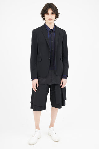 Prada Black Lightweight Blazer