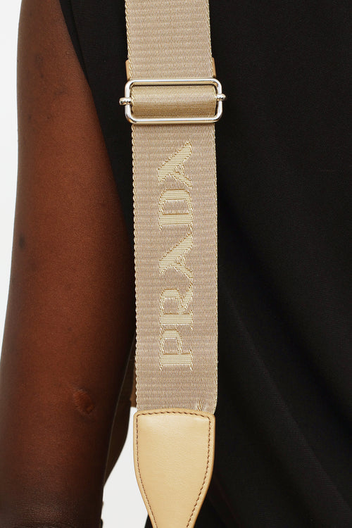 Prada Sand Beige Triangle Shoulder Bag