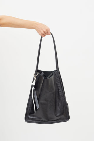 Proenza Schouler Black Leather XL Tote Bag