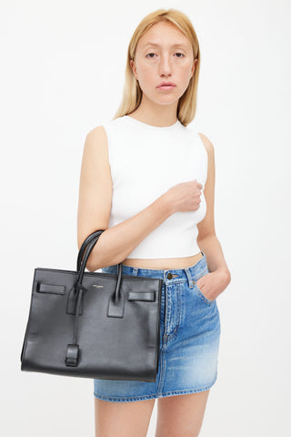 Saint Laurent Black Sac Du Jour Shoulder Bag